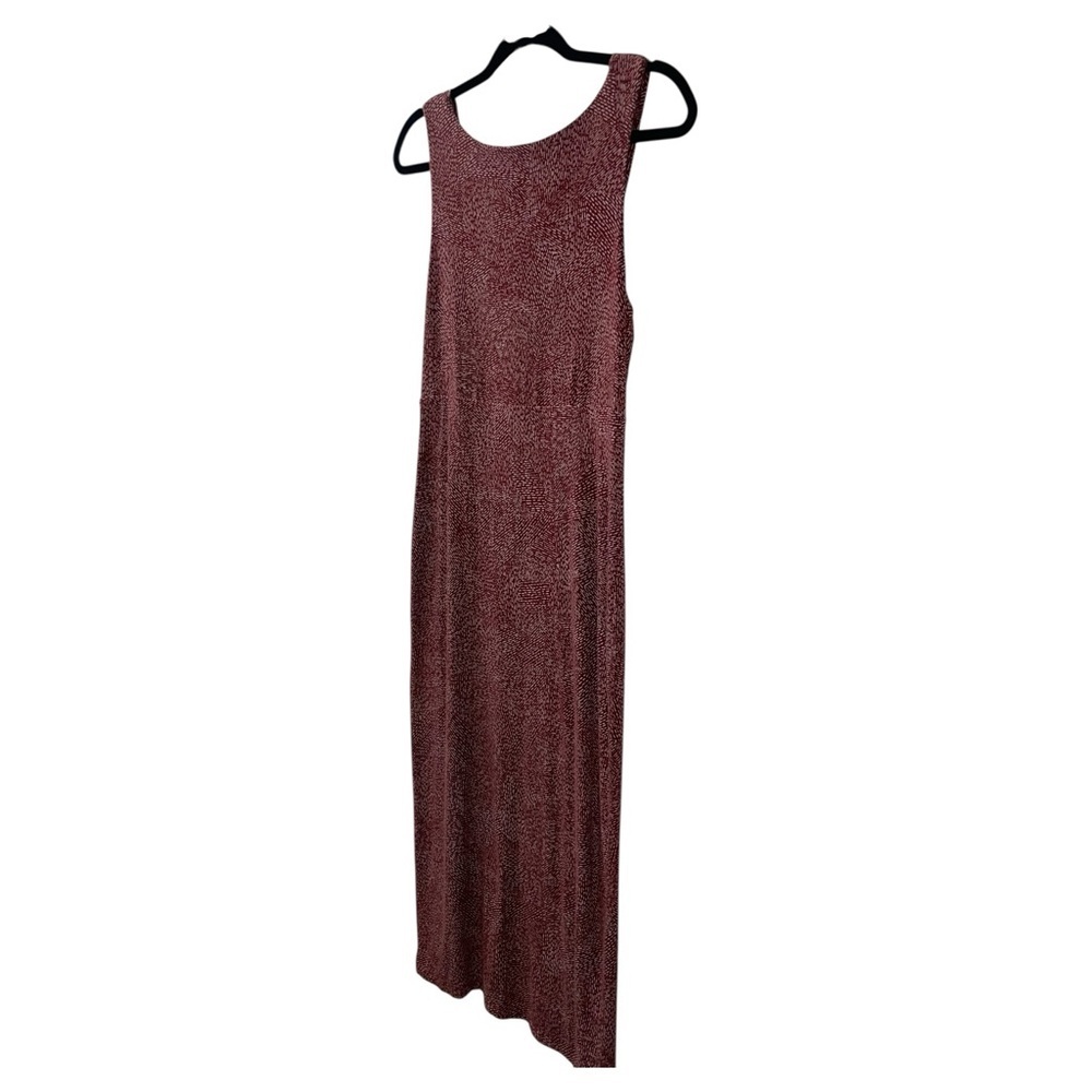 ATHLETA Santorini Thera Burgundy Printed Midi Dress SIZE SMโโ - Picture 3 of 8
